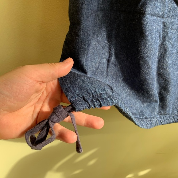 Vintage 90’s Hennes Cropped Denim Tank - Picture 5 of 7